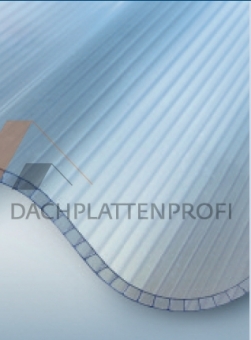 Lichtplatte Polycarbonat Hohlkammerplatte Wellprofil - Kondensatschutz 