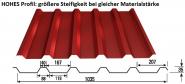 Trapezblech HOHES Profil 35/207 0.5mm 1. Wahl m. VLIES Antikondensat 